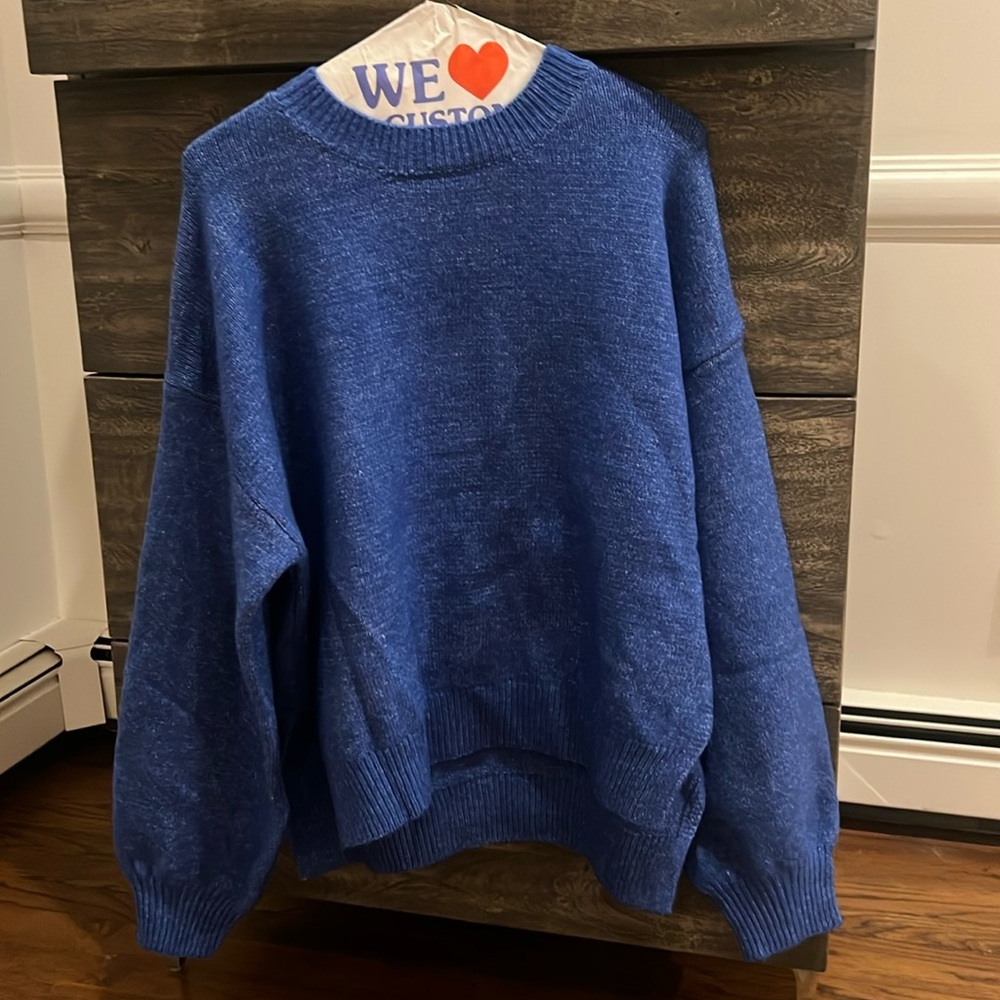 Oversized Crewneck Sweater